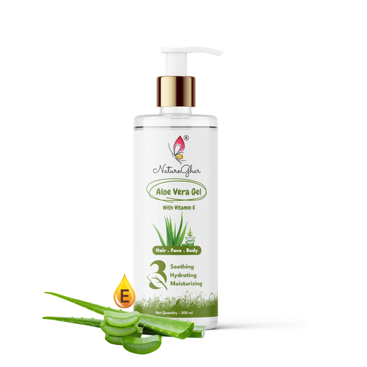 Aloe Vera Gel For Skin and Hair - 200 ml