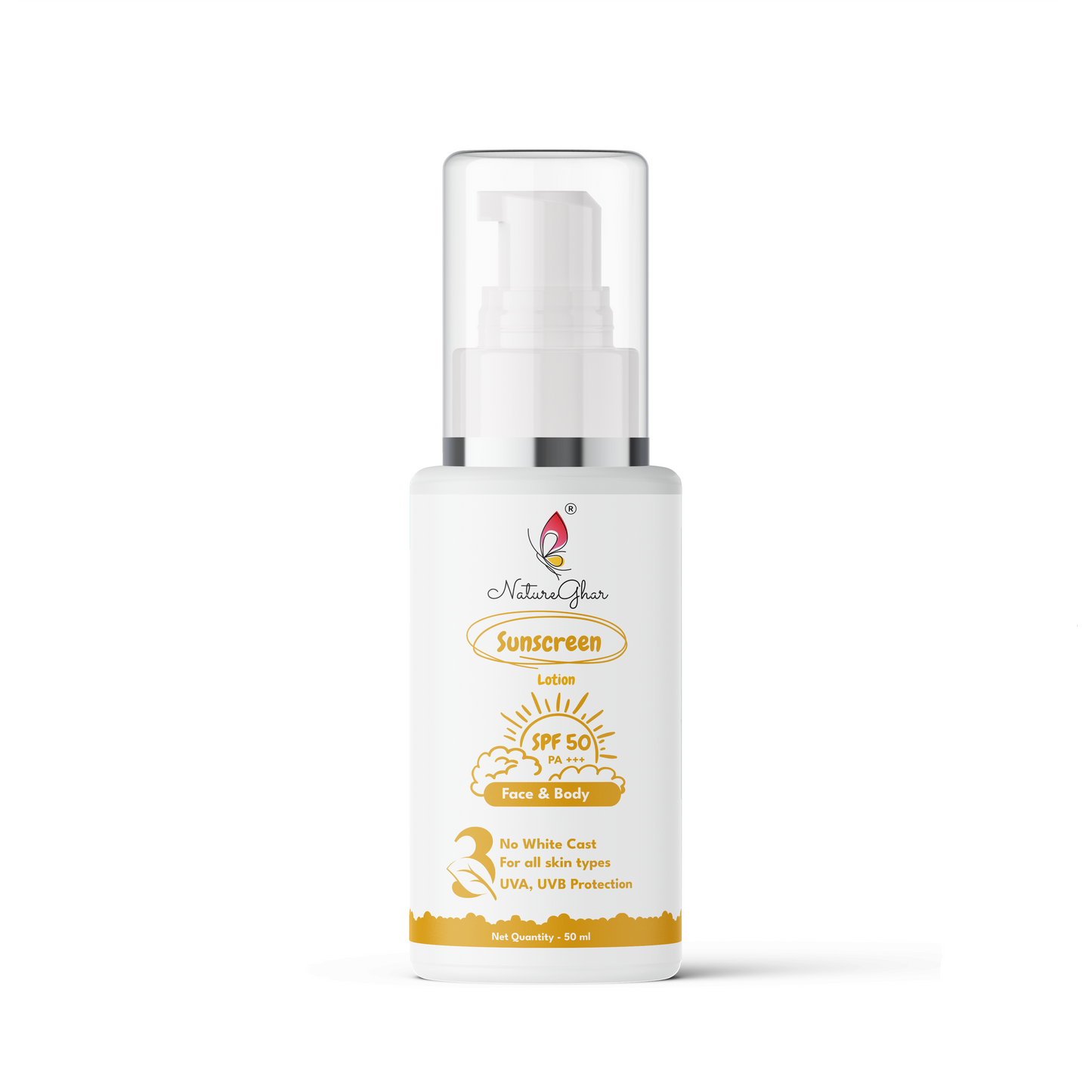 Sunscreen with SPF 50 - 50ml